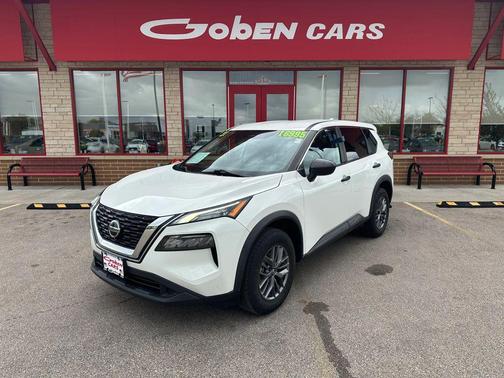 Glacier White 2021 Nissan Rogue S