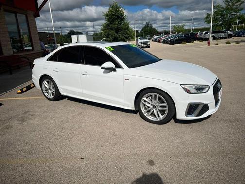 White 2023 Audi A4 45 S line Premium Plus