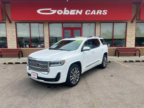 Summit White 2023 GMC Acadia Denali