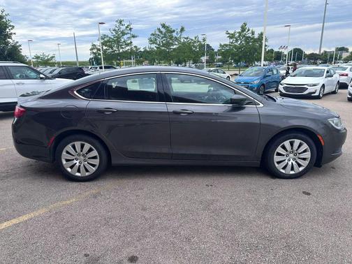 Granite Crystal Metallic 2015 Chrysler 200 LX