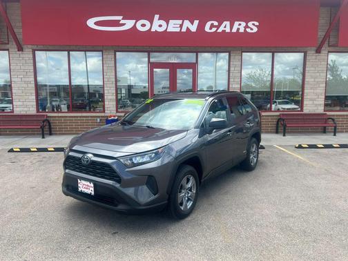 Magnetic Gray Metallic 2022 Toyota RAV4 Hybrid LE