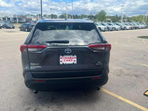 Magnetic Gray Metallic 2022 Toyota RAV4 Hybrid LE