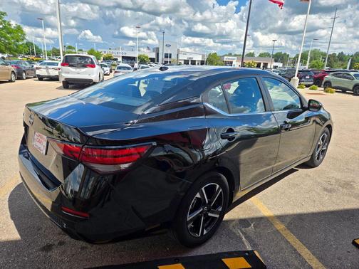 Super Black 2025 Nissan Sentra SV