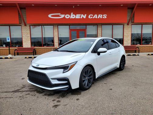 Wind Chill Pearl 2023 Toyota Corolla Hybrid SE