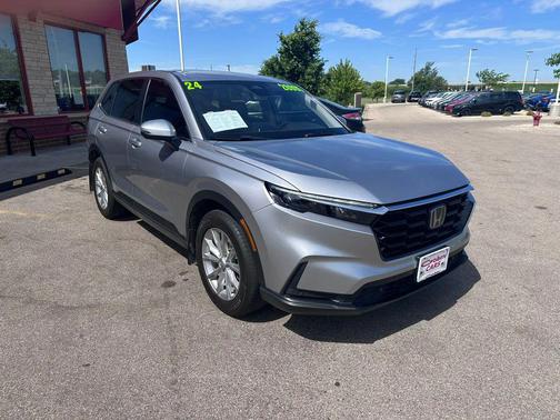 Lunar Silver Metallic 2024 Honda CR-V EX-L AWD