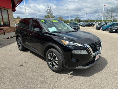 Super Black 2022 Nissan Rogue SV