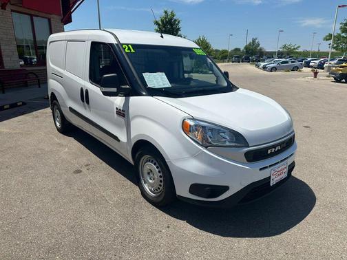 Bright White 2022 RAM ProMaster City Tradesman