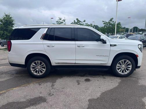 Summit White 2021 GMC Yukon SLT