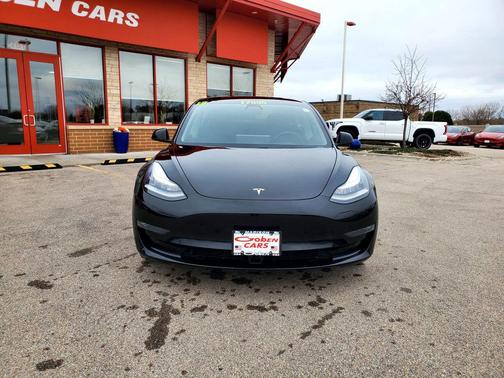 Solid Black 2019 Tesla Model 3 Long Range