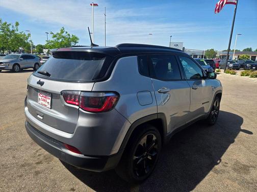 Billet Silver Metallic Clearcoat 2020 Jeep Compass Latitude