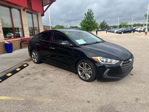 Phantom Black 2017 Hyundai ELANTRA Limited