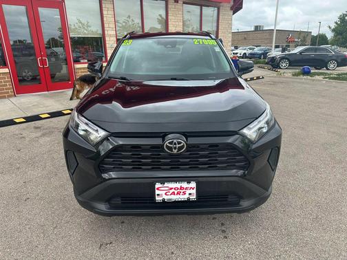 Midnight Black Metallic 2023 Toyota RAV4 XLE