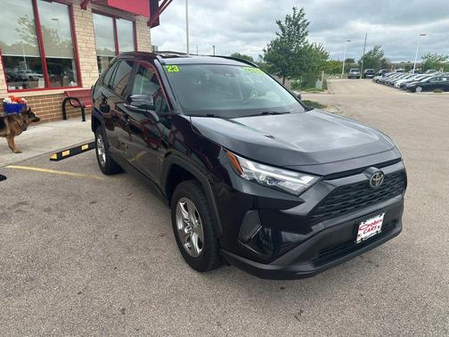 Midnight Black Metallic 2023 Toyota RAV4 XLE