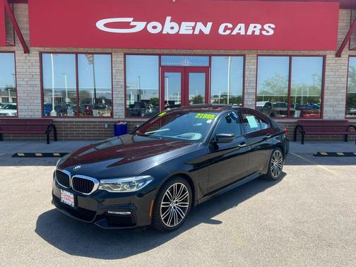 Black 2018 BMW 540 xDrive