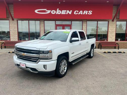 Iridescent Pearl Tricoat 2017 Chevrolet Silverado 1500 High Country