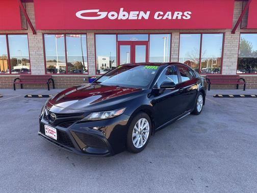 Midnight Black Metallic 2024 Toyota Camry SE