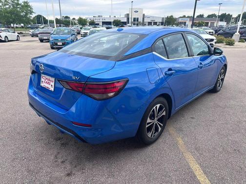 Electric Blue Metallic 2021 Nissan Sentra SV