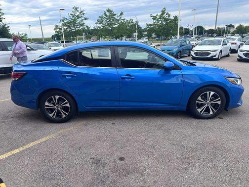 Electric Blue Metallic 2021 Nissan Sentra SV