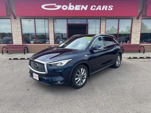 Hermosa Blue 2019 INFINITI QX50 Luxe