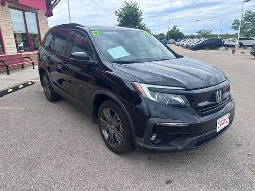 Crystal Black Pearl 2022 Honda Pilot 2WD Sport