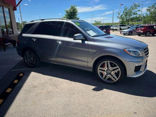 Silver 2013 Mercedes-Benz M-Class 4MATIC