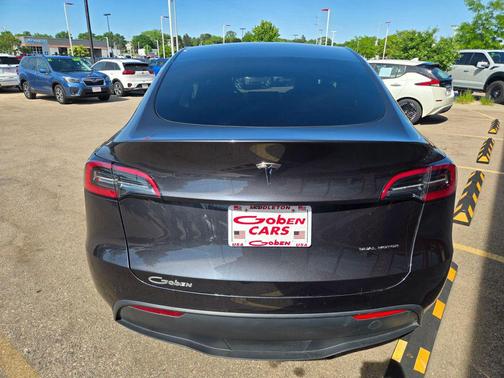 Solid Black 2025 Tesla Model Y Long Range Dual Motor All-Wheel Drive