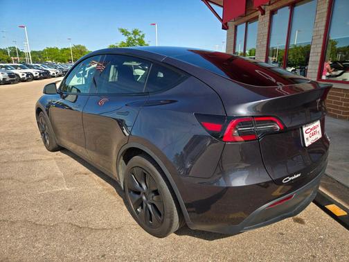 Solid Black 2025 Tesla Model Y Long Range Dual Motor All-Wheel Drive