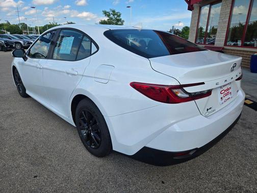 White 2025 Toyota Camry LE