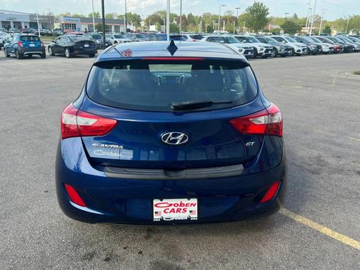 Atlantic Blue Pearl 2013 Hyundai Elantra GT Base