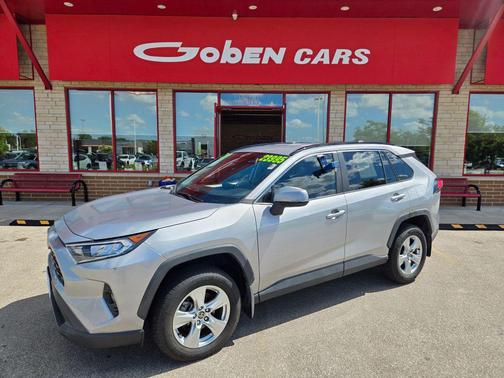 Silver Sky Metallic 2021 Toyota RAV4 XLE
