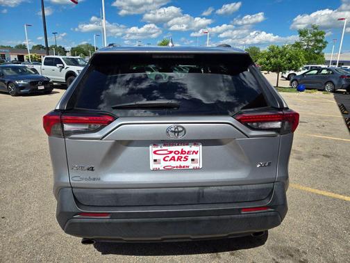 Silver Sky Metallic 2021 Toyota RAV4 XLE