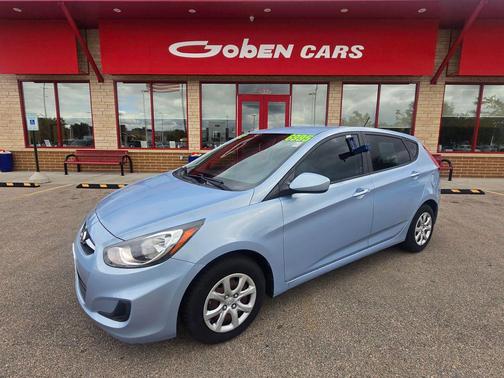 Blue 2012 Hyundai Accent GS