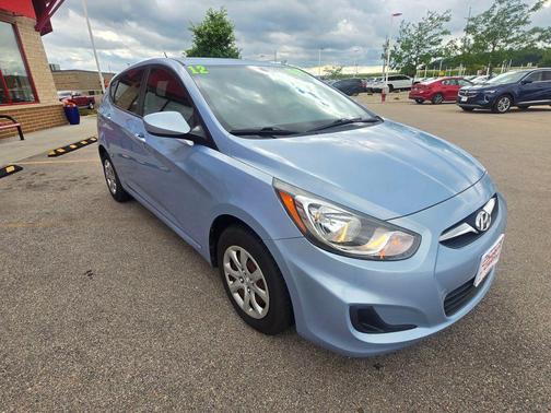 Blue 2012 Hyundai Accent GS