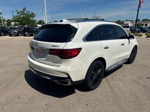White Diamond Pearl 2018 Acura MDX 3.5L