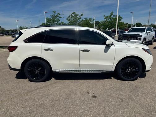 White Diamond Pearl 2018 Acura MDX 3.5L