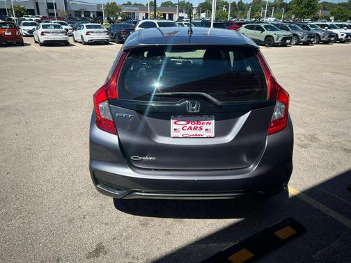 Modern Steel Metallic 2019 Honda Fit LX