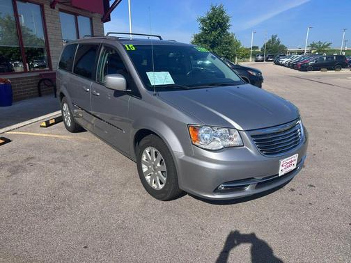 Billet Silver Metallic Clearcoat 2015 Chrysler Town & Country Touring