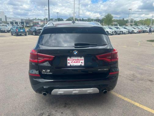 Black 2019 BMW X3 xDrive30i