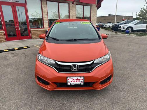 Orange Fury 2020 Honda Fit LX
