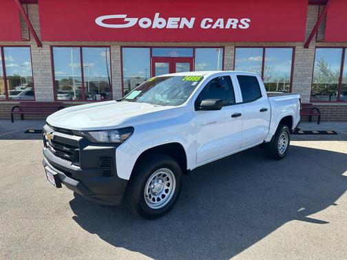 Summit White 2023 Chevrolet Colorado WT