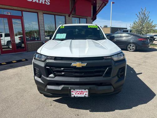 Summit White 2023 Chevrolet Colorado WT
