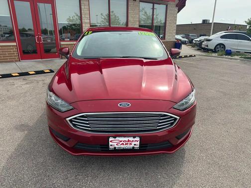 Ruby Red Metallic Tinted Clearcoat 2017 Ford Fusion SE