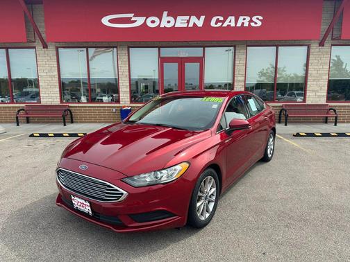 Ruby Red Metallic Tinted Clearcoat 2017 Ford Fusion SE
