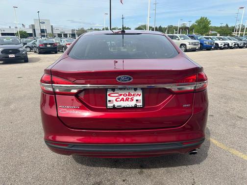 Ruby Red Metallic Tinted Clearcoat 2017 Ford Fusion SE