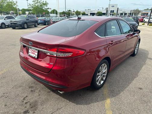 Ruby Red Metallic Tinted Clearcoat 2017 Ford Fusion SE