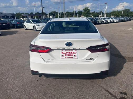 White 2022 Toyota Camry LE