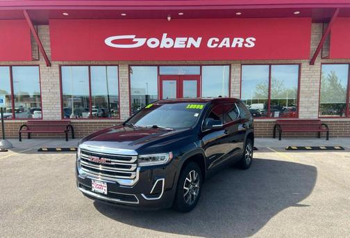 Midnight Blue Metallic 2022 GMC Acadia AWD SLE