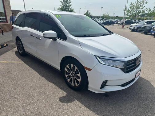 Platinum White Pearl 2021 Honda Odyssey EX-L