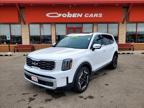 Glacial White Pearl 2025 Kia Telluride S