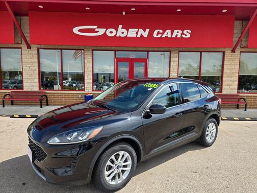 Agate Black Metallic 2021 Ford Escape SE